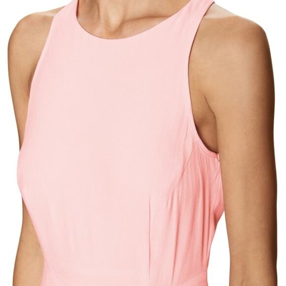 Yumi Kim Astoria Tulip Hem Midi Dress Racerback Sleeveless Light Pink Size XS - Picture 2 of 12